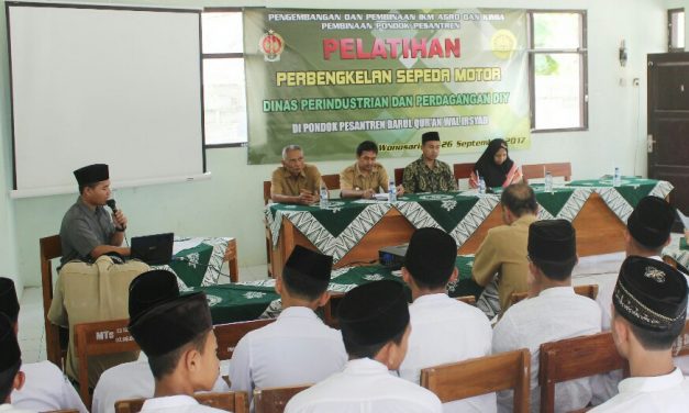 Pelatihan Bengkel Sepeda Motor di Darul Qur’an