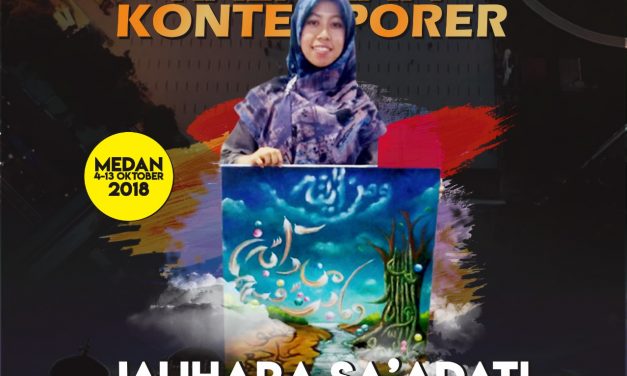 Mengenal Jauhara Sa’adati Sang Jawara Kaligrafi Kontemporer Tingkat Nasional