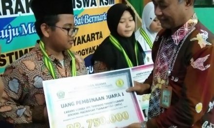 Juara 1 KSM DIY, Ishmet Harumkan MTs Darul Quran