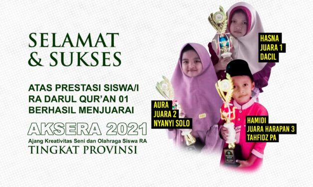 AKSERA 2021 | RA DQ 01 Raih 3 Kejuaraan Tingkat DIY