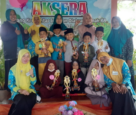 AKSERA | RA Darul Qur’an Wal Irsyad Sabet 9 Piala Sekaligus