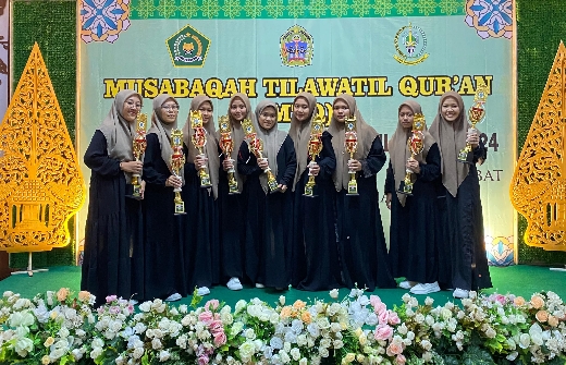 Sebanyak 22 Santri Darul Quran Juarai MTQ Tingkat Kabupaten
