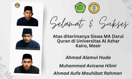 Lolos ke Kairo: Tiga Santri MA Darul Qur’an Gunungkidul Diterima di Al-Azhar
