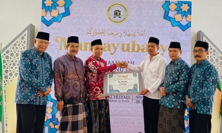 KBIHU Muslimat NU Darul Qur’an Sambut Kedatangan Jamaah Haji Gunungkidul